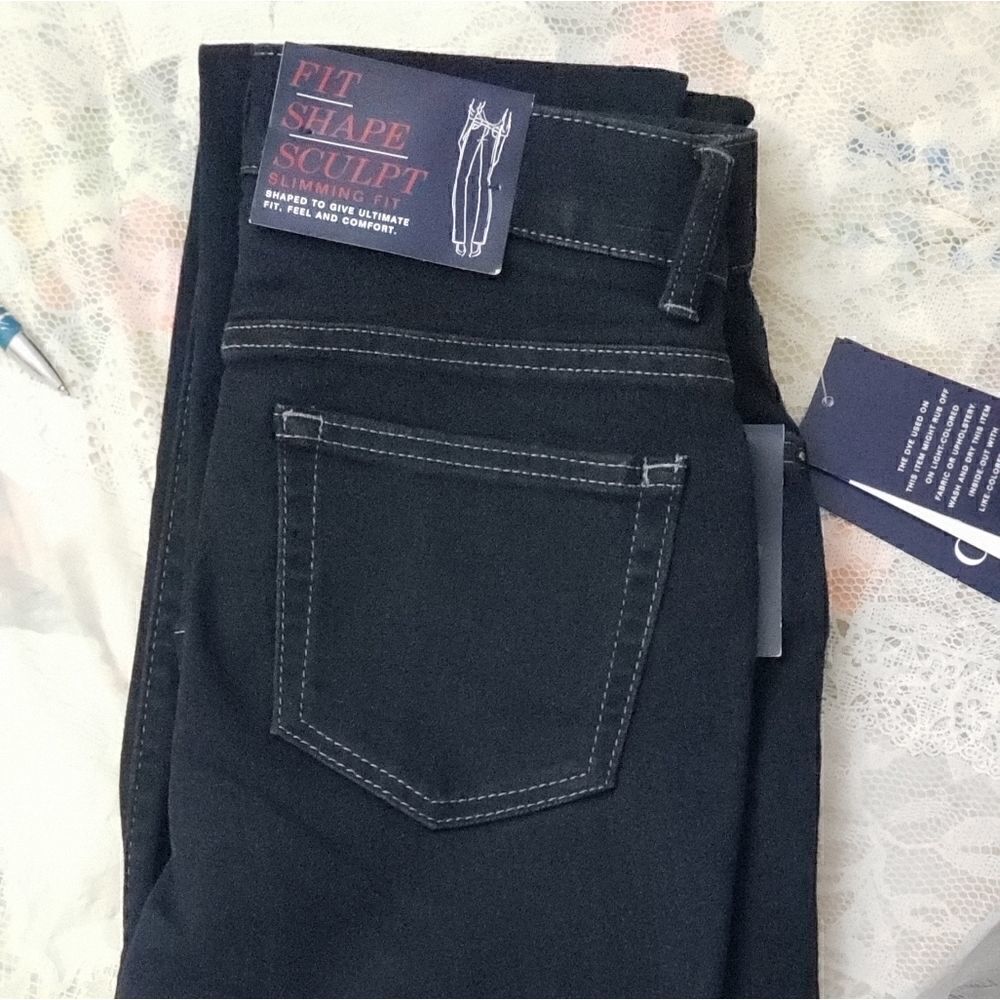 Chaps Slimming Fit Jeans   - Picture 3 of 4